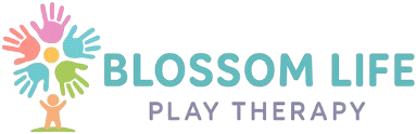 Home blossom life play therapy logo